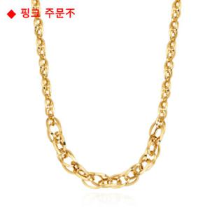 로이드 14k 볼륨 할로우 체인 목걸이 LNN23209G