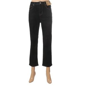 [뱅뱅]여성 반기모 슬림 스트레이트 스판 청바지 (NQK775)