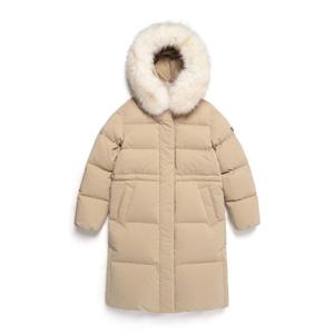 내셔널지오그래픽 N244WDW171 여성 에그레타 롱기장 구스 다운 점퍼 BEIGE