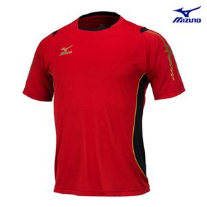 M 미즈노반팔티 매장판 ZQC P2MA601662 미즈노 게임 셔츠 SHORT SHIRT