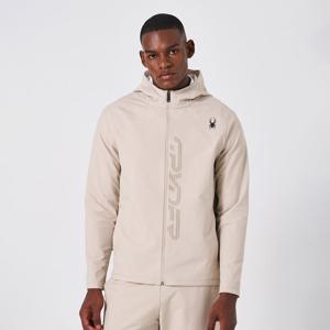 [스파이더] 남성 더블 페이스 트레이닝 후드 집업 SPKPCNFT203MBEG