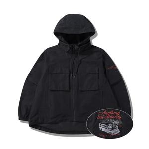 [지프]JQ1JPF202 블랙 25년 여성 전용 아웃포켓 후드점퍼_SC