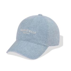 [빈트릴] BNY 로고 데님 볼캡 BA243CPC51_LD