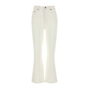 토리버치 화이트 하이 웨이스트 플레어 진 170922 102