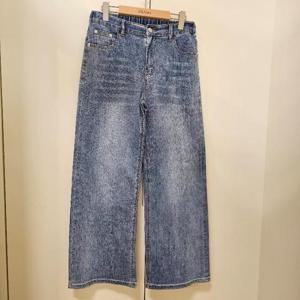 스테파니 HC07 쿨 반밴딩 와이드 청바지 N25DM5209