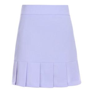 [샵앤]여성 심플 골프 주름 큐롯 스커트 NS-WSK-0937-바이올렛