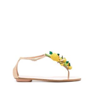 25 FW 아쿠아주라 시트러스 펀치 플랫 샌들 CTNFLAS0WVRLNO TP432198036