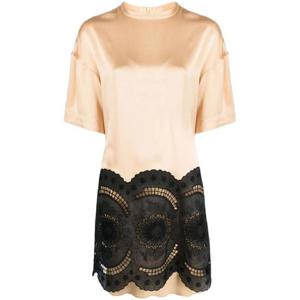 25 FW Stella McCartney 레이스 자수 미니 드레스 6A01213AU309 TP432157770