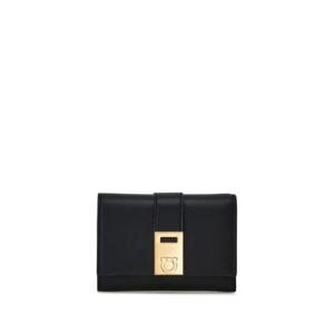 25 FW 페라가모 허그 투톤 가죽 지갑 770860 TP432199429