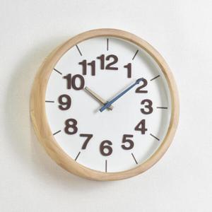 아트박스/이언시계 폰트원목벽시계(블루)