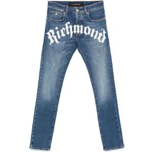 25 FW 존리치몬드 로고 프린트 진 RMP25476JE9D TP436696245