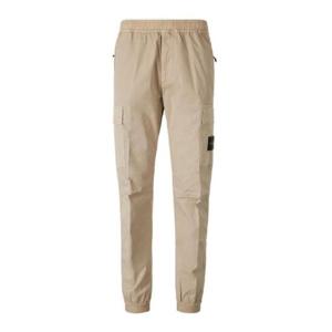 스톤아일랜드 로고 패치 신축성 허리 팬츠 K1S153100313S0010 V009A TP944147118