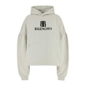 발렌시아가 쵸크 코튼 오버사이즈 맨투맨 818433TSVO3 9012