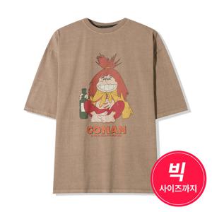 [리빌모아]남자 포비 캐릭터 피그먼트 반팔 티셔츠 AC-TSH-Q073-