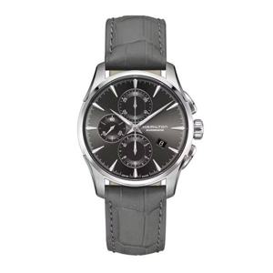 해밀턴 남성 가죽 시계 재즈마스터 크로노 H32586881