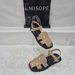 [미소페]By미소페 논슬립 유광 피셔맨 샌들 112HT424ZF023 CAMEL