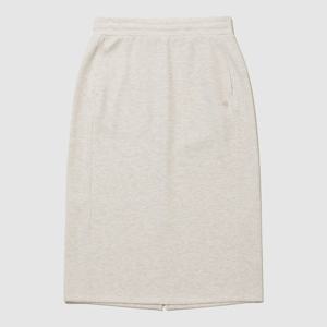 르꼬끄 우먼스 레귤러핏 모달 더블텐션 미디 스커트 QQ322OSK81-OAT