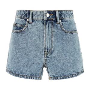 알렉산더왕 엠벨리시드 하이웨이스트 데님 쇼츠 1WC2244306 486