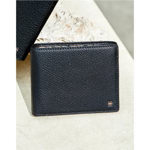 [닥스ACC][선물포장/쇼핑백동봉][ALEX] 블랙 미니 DD 로고 가죽 반지갑 DBWA2F853BK