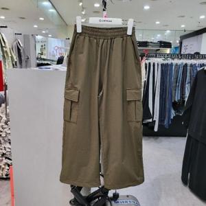 에어워크주니어 sh06 나일론스판 카고 와이드 우븐팬츠 R257B3401A