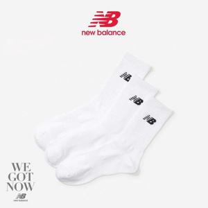 [뉴발란스] 3PACK 기본 로고 여자 장목양말 NBGEECA504