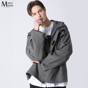[더블유쇼핑][모리모리스(Morry Morris)] 미니멀 포켓 후드 야상