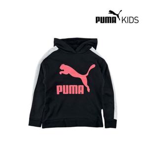 [푸마 키즈]푸마키즈 여아 플리스 후드티(811922214_BK)