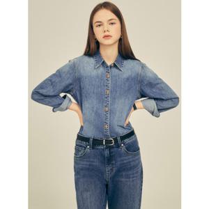 [GUESS]게스진 여성 베이직 데님 셔츠(OO3D1289)