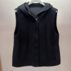 Latium HC06 핸드메이드 옆트임 집업 캐쥬얼 세미정장 울 후드조끼 T2554vt02B11