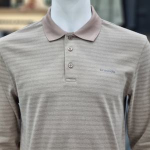 [크로커다일남성]고탄력 자가드 카라티셔츠 CDAABTP3793814_SH