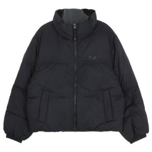 휠라패딩 KQC FS2DJG4152F-BLK 여성 베이직 스텐넥 패딩