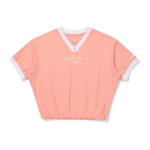 [디아도라]디아도라 크롭 반팔 피스테 CORAL D5322TTS04-COS