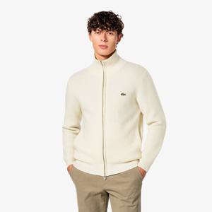 [라코스테공식] 남성 립조직 풀집업 가디건 AH155E-55N 70V