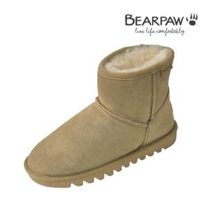 베어파우 여성 CHERIE 천연소가죽 겨울 방한 양털 부츠  (K2907358RD-W-GSGR)