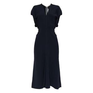 빅토리아 베컴 미디 원피스 1126WDR006381A NAVY Blue