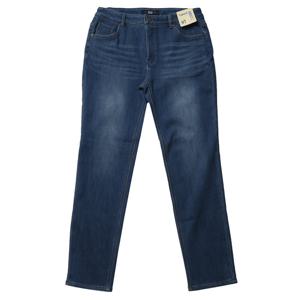 [뱅뱅]남녀공용 빅사이즈 본딩 기모 테이퍼드 스판 청바지 (BQL854)