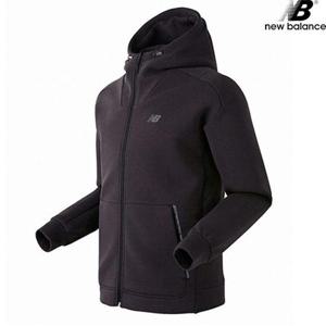 뉴발란스 NBMD81B703-DG 에센셜 뉴발 남녀공용 후드집업 후드티