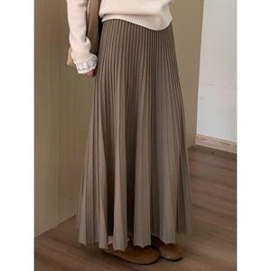 [예쎄][예쎄] 잔 플리츠 롱 니트 스커트(S5WSK015A)