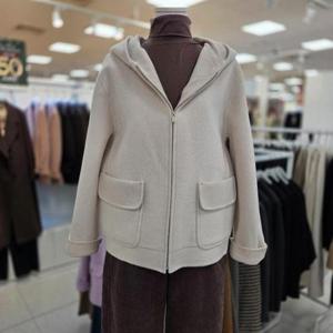 미센스 HC44 니트패치 후드 숏기장 MB4YHMM107Z