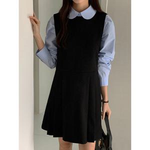 [예쎄][예쎄] 플리츠 베스트 원피스(S5WOP029A)