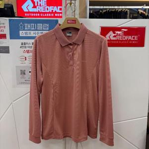 레드페이스 HC43 어텀데일리요꼬칼라우먼티셔츠 F23251