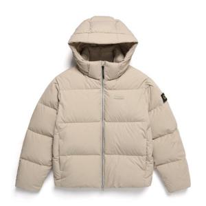 [내셔널지오그래픽 (행사)]남녀공용 카이만 숏기장 구스 후디 다운 점퍼 N244UDW151