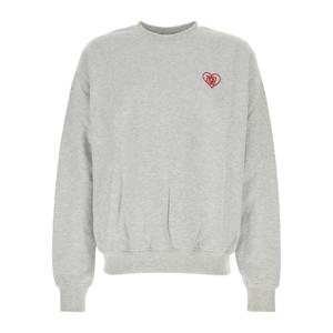 패밀리 퍼스트 하트 패치 크루넥 맨투맨 W24FFSS2403 GREY