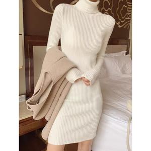 [예쎄][예쎄] 터틀넥 골지 미니원피스(S5WOP033A)