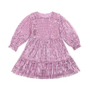 프렌치캣8 연보라 스팽글 원피스 (Q51DKO160N6)