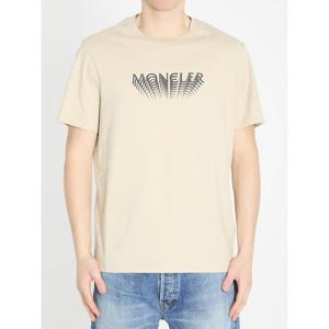 몽클레어 반팔 티셔츠 L10918C00022 BEIGE