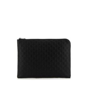 구찌 GG 엠블럼 파우치 850224AAFOK 1053 Black