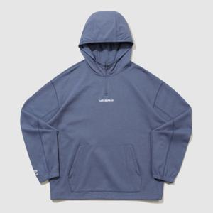 엄브로긴팔티 VQA UQ321SHD91-VID 나이트런 하이브리드 후드 하프 집업 VINTAGE INDIGO