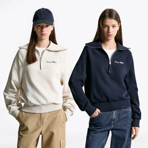 [공식][타미힐피거] 클래식 플리스 하프집업 2종 택1 (T22F7TTO056WT1)