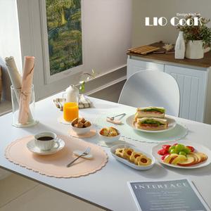 리오쿡 실리콘 테이블매트 4인조 세트